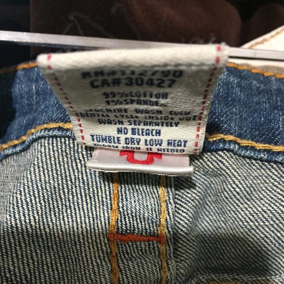 TRUE RELIGION BRAND JEANS SIZE 28 - Picture 9 of 9